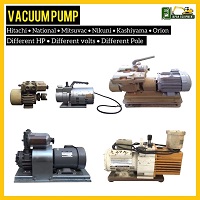 water vacuum pump استعمال